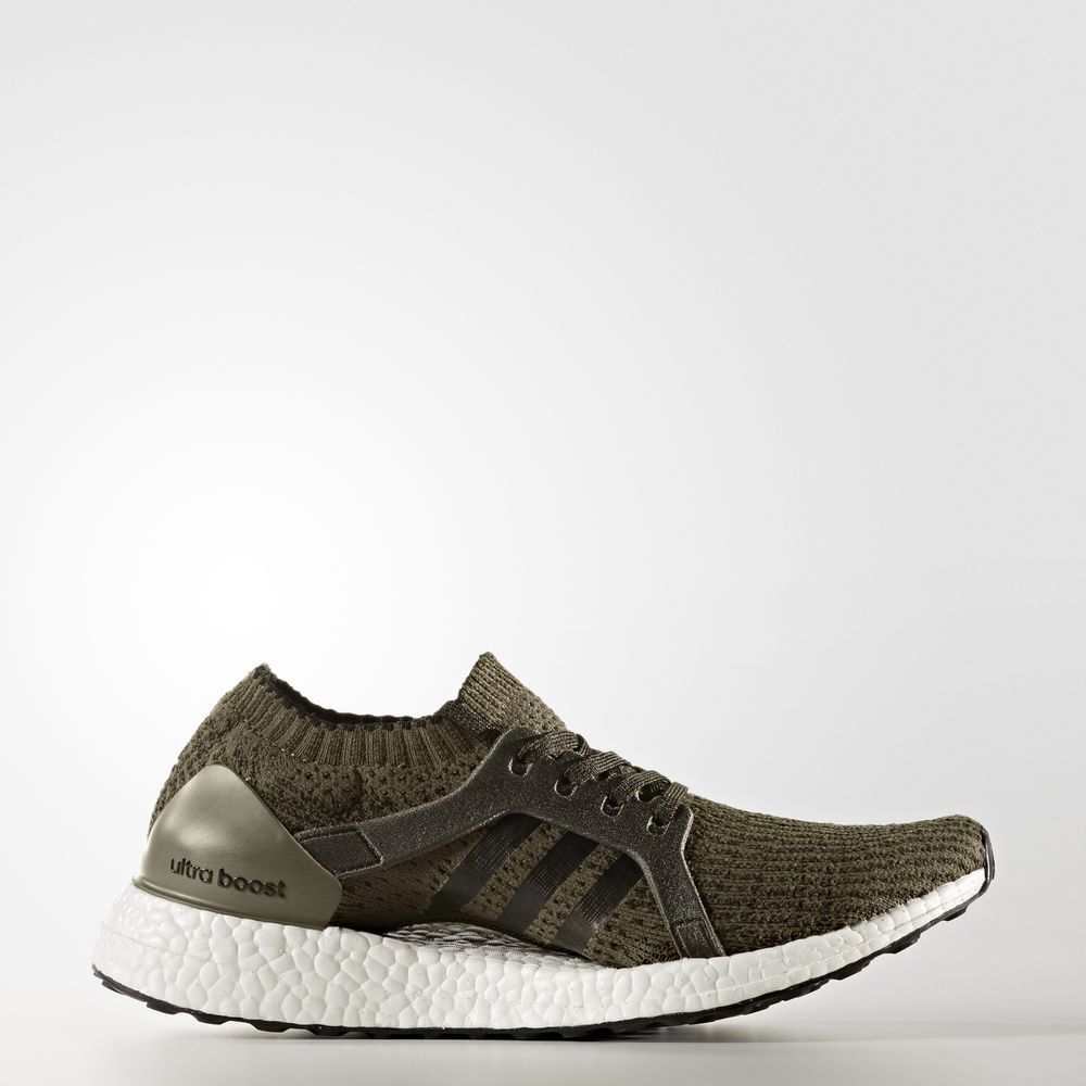 Adidas Ultraboost X - παπουτσια για τρεξιμο γυναικεια - Ελιά/Μεταλλικός,Μέγεθος: EU 36 – 54 2/3 (854